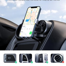 UGREEN 30401 Gravity Phone Holder for Round Air Vent Automatic Locking Car Mount for iPhone Samsung
