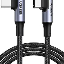UGREEN 70698 Angled USB-C Cable 2m – 100W PD Fast Charging & Braided