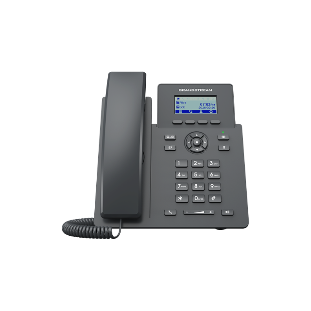 Grandstream GRP2601P 2-Line IP Phone | PoE, 5-Way Conferencing & GDMS