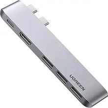 UGREEN 60559 Dual USB-C Hub 3x USB 3.0 HDMI 4K@30Hz 100W PD for MacBook Pro Air