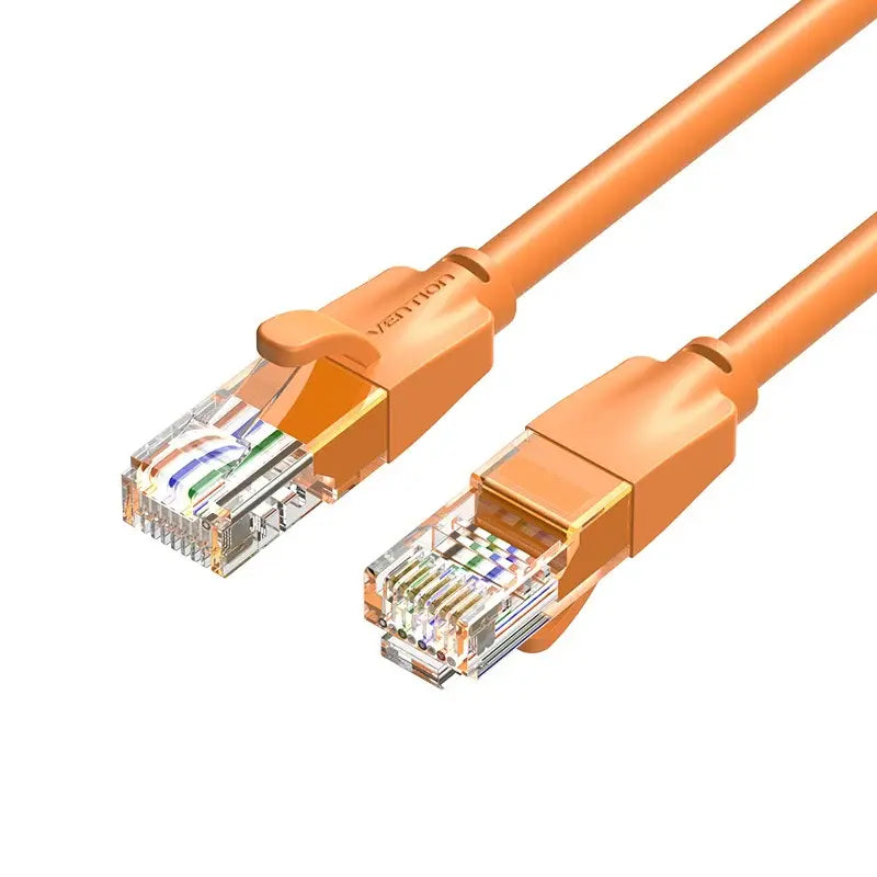 VENTION IBEOH CAT6 UTP PATCH CABLE 2M ORANGE | 250MHz | 1Gbps | UTP Design | Durable & Flexible | Home, Office & Gaming