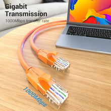 VENTION IBEOH CAT6 UTP PATCH CABLE 2M ORANGE | 250MHz | 1Gbps | UTP Design | Durable & Flexible | Home, Office & Gaming