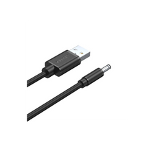 UNITEK Y-C495BK USB-A to DC 3.5x1.35mm Power Cable 1M 15W 5V-3A for Routers Speakers LED Lights