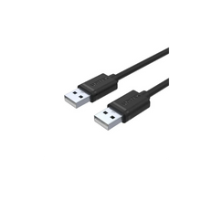 UNITEK C443EBK USB 2.0 Cable Male to Male 3M 480Mbps for Hubs Docking Stations DVD Players Gold-Plated