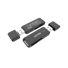 UNITEK Y-9327A USB 3.0 Card Reader 5Gbps SD MicroSD for Windows Mac Android Linux Plug and Play
