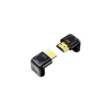 UNITEK A1046ABK03 8K HDMI Right Angle Adapter 90° & 270° 48Gbps 8K@60Hz 4K@120Hz HDR eARC Gold-Plated