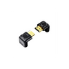 UNITEK A1046ABK03 8K HDMI Right Angle Adapter 90° & 270° 48Gbps 8K@60Hz 4K@120Hz HDR eARC Gold-Plated