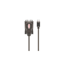 UNITEK Y-1105K USB-C to RS232 Serial DB9 Adapter Cable 1.5M 1.2Mbps for Printer Label Writer ISDN