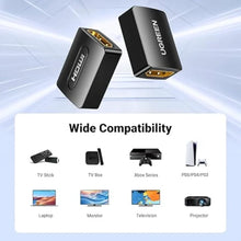 UGREEN 20107 HDMI Female to Female Coupler Adapter 4K for TV Monitor Projector PS5 Xbox
