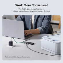 UGREEN 15548 USB 3.2 Gen 1 Hub 4-Ports 5Gbps for Laptop PC Flash Drive External HDD