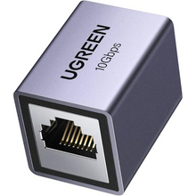 UGREEN 15117 RJ45 Ethernet Coupler Cat7 Female to Female 10Gbps Shielded Gray