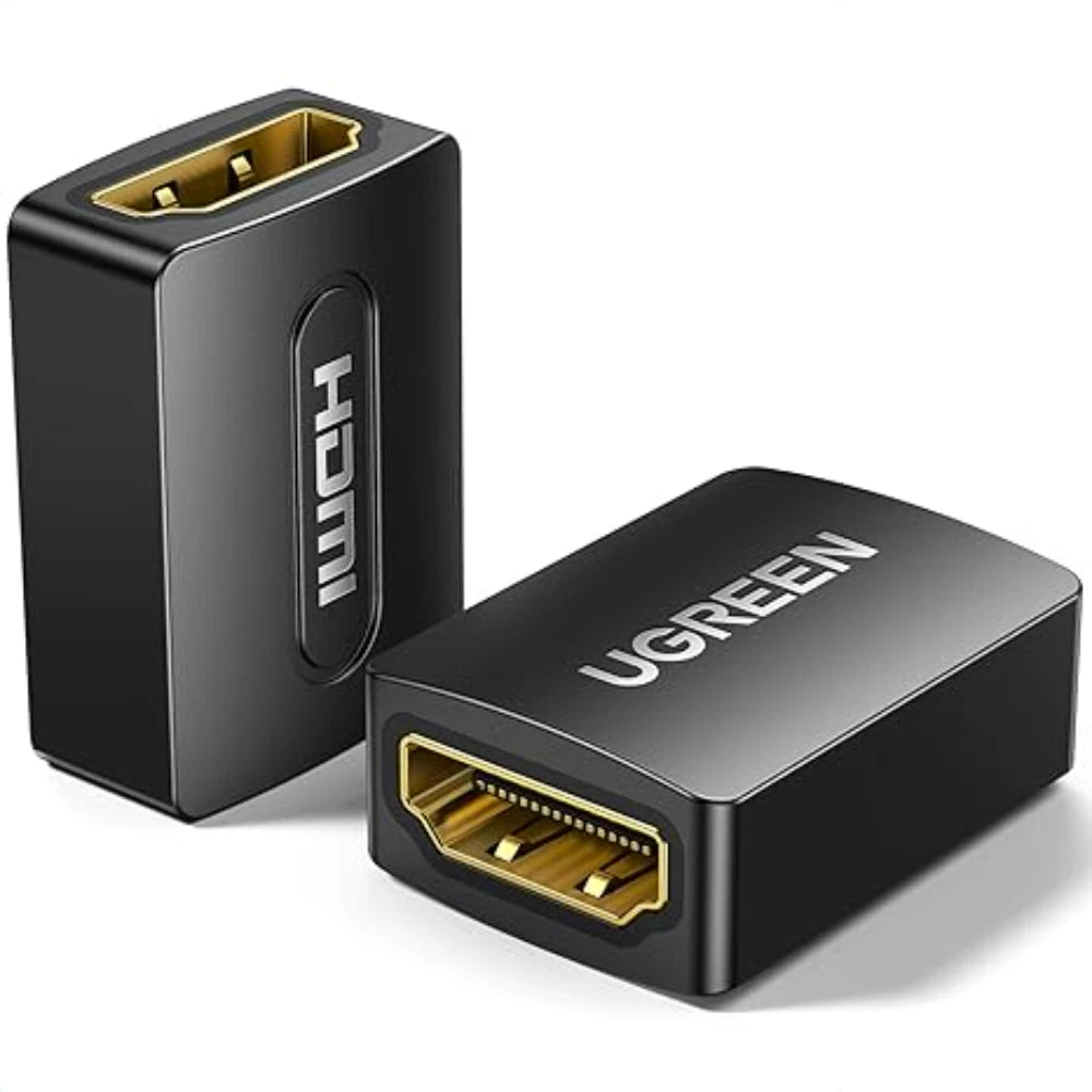 UGREEN 20107 HDMI Female to Female Coupler Adapter 4K for TV Monitor Projector PS5 Xbox