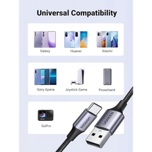 UGREEN 45073 USB-A to USB-C Cable 2m – 3A Fast Charging & Braided