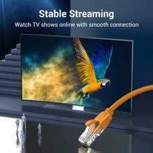 VENTION IBEOH CAT6 UTP PATCH CABLE 2M ORANGE | 250MHz | 1Gbps | UTP Design | Durable & Flexible | Home, Office & Gaming