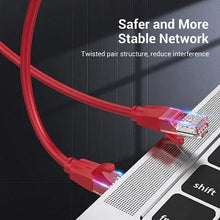 VENTION IBERH CAT6 UTP PATCH CABLE 2M RED | 250MHz | 1Gbps | UTP Design | Snag-Free Connectors | Home, Office & Gaming