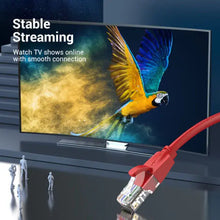VENTION IBERH CAT6 UTP PATCH CABLE 2M RED | 250MHz | 1Gbps | UTP Design | Snag-Free Connectors | Home, Office & Gaming
