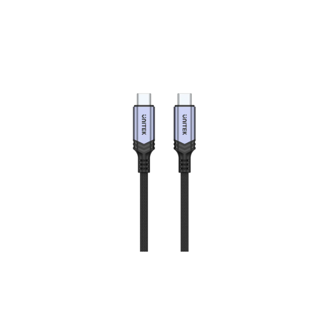 UNITEK C14110GY-2M USB-C 240W PD 3.1 Cable 2M Braided for MacBook Pro 16 iPhone 15 Samsung Galaxy