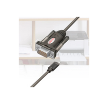 UNITEK Y-1105K USB-C to RS232 Serial DB9 Adapter Cable 1.5M 1.2Mbps for Printer Label Writer ISDN