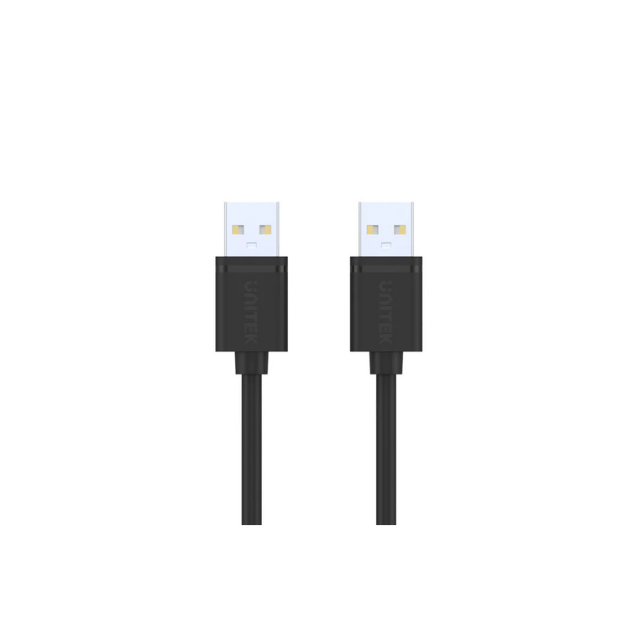 UNITEK C443EBK USB 2.0 Cable Male to Male 3M 480Mbps for Hubs Docking Stations DVD Players Gold-Plated