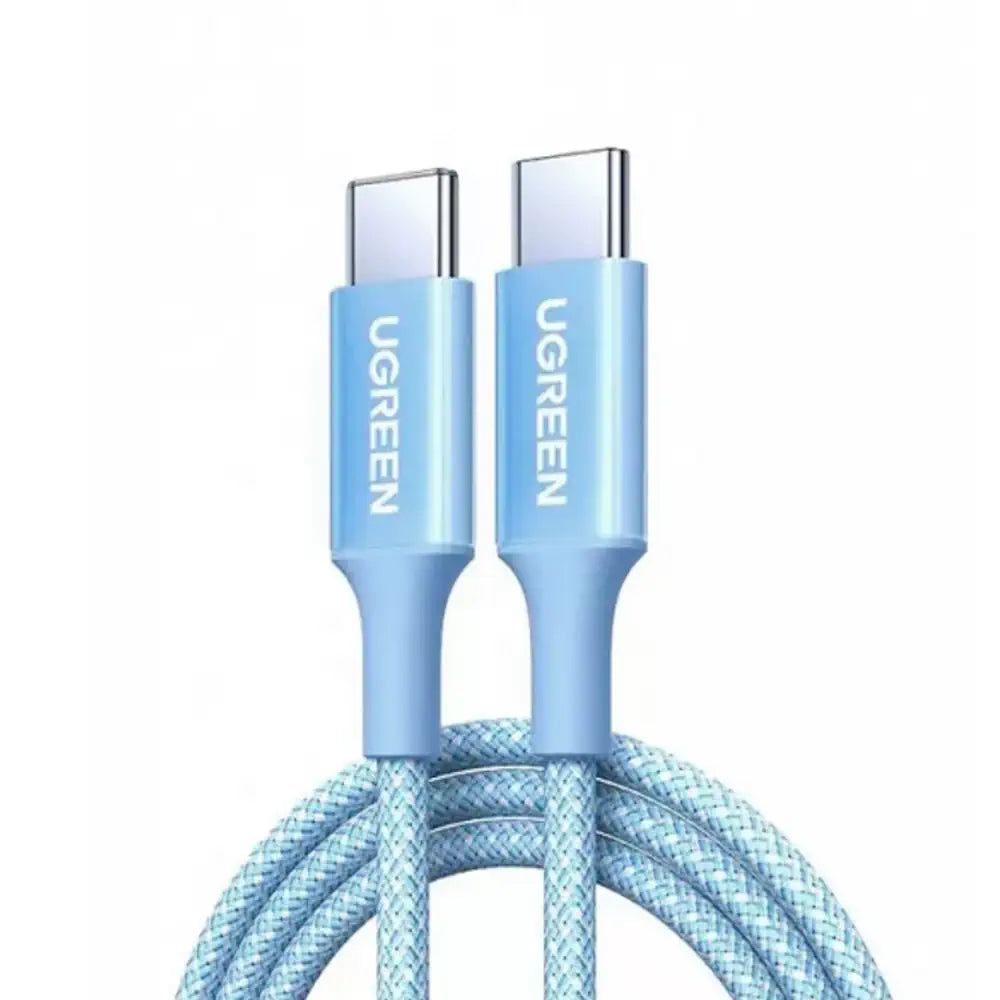 UGREEN 65254 USB-C Cable 2m – 100W PD Fast Charging & Blue Braided