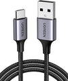 UGREEN 60128 USB-A to USB-C Cable 2m – Aluminum Braided & 480Mbps