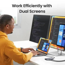 UGREEN 35897 7-in-1 USB-C Hub: Dual 4K HDMI, 4x USB-A & 100W PD
