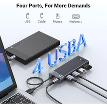 UGREEN 15548 USB 3.2 Gen 1 Hub 4-Ports 5Gbps for Laptop PC Flash Drive External HDD