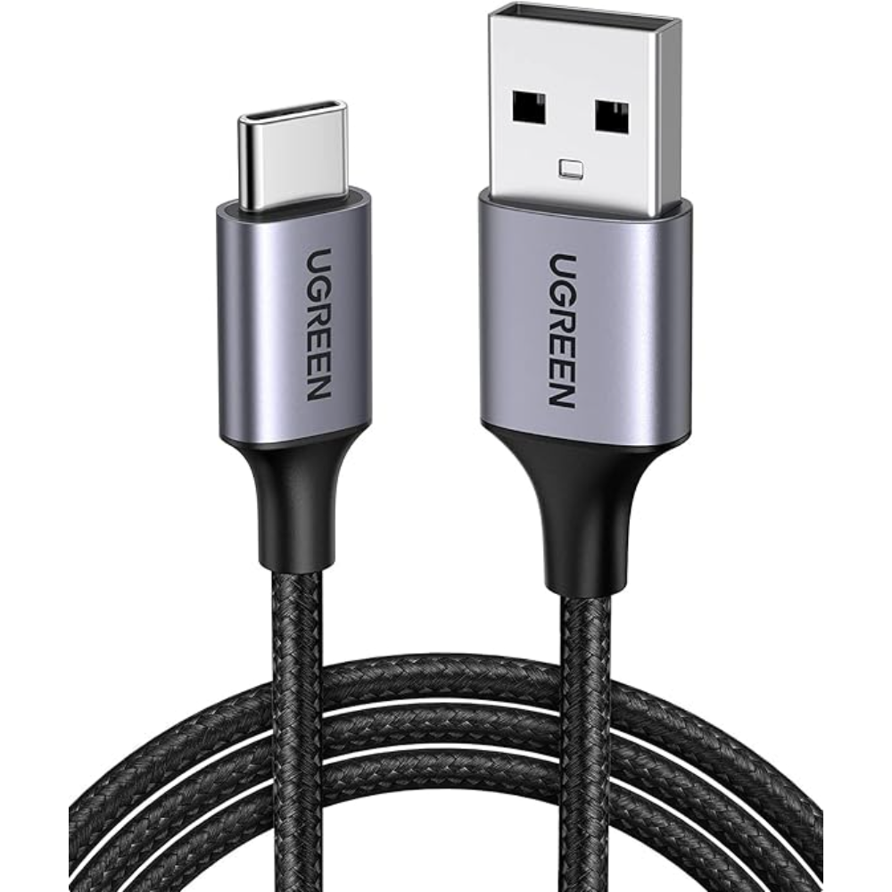 UGREEN 45073 USB-A to USB-C Cable 2m – 3A Fast Charging & Braided