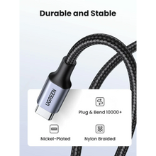 UGREEN 50152 USB-C Cable 2m – 60W PD Fast Charging & Nylon Braided