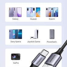 UGREEN 60128 USB-A to USB-C Cable 2m – Aluminum Braided & 480Mbps