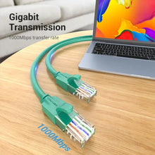 VENTION IBEGH CAT6 UTP PATCH CABLE 2M GREEN | 250MHz | 1Gbps | UTP Design | Snag-Free Connectors | Home, Office & Gaming