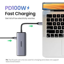 UGREEN 35897 7-in-1 USB-C Hub: Dual 4K HDMI, 4x USB-A & 100W PD