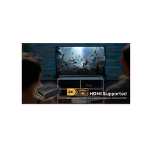 UNITEK A1013BK 4K HDMI Coupler 4K@60Hz HDR HDMI 2.0 Gold-Plated Extend up to 20M Optical Fiber