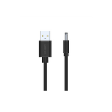 UNITEK Y-C495BK USB-A to DC 3.5x1.35mm Power Cable 1M 15W 5V-3A for Routers Speakers LED Lights