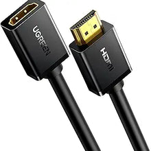 UGREEN 10141 HDMI Extension Cable 1M Male to Female for TV Monitor Projector Gaming Console