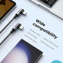 UGREEN 70696 Angled USB-C Cable 1m – 100W PD Fast Charging & Braided