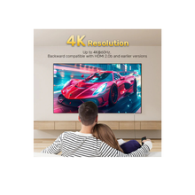 UNITEK 10M-30M Fiber Optic HDMI Cable | 4K@60Hz, Active Optical, 18Gbps