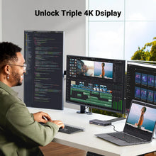 UGREEN 15978 Revodok Pro 213 13-in-1 Docking Station: Triple 4K Display, 10Gbps & 100W PD
