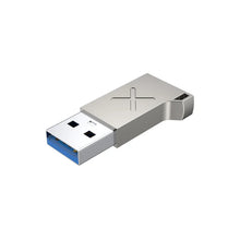 UNITEK A1034NI USB-A to USB-C Adapter 5Gbps QC3.0 Zinc Alloy Keychain for Laptop Phone Tablet