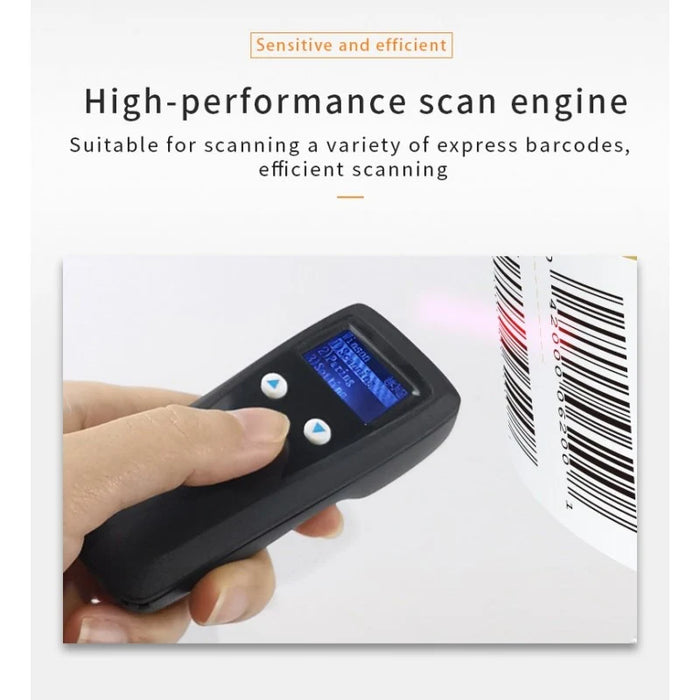 Black Copper BC-DR3395 Mini Handheld Barcode Scanner | Portable 1D/2D USB Barcode Reader