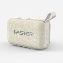FASTER Boom X Mini Speaker Model X100 Bluetooth v5.4 5W Output 1200mAh Battery Up to 20 Hours Playtime Water Resistant TWS & USB Support Compact with Loop Clip