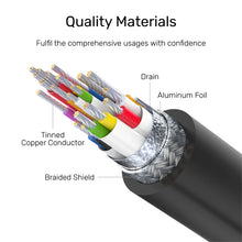 UNITEK C14086BK-1.5M USB-C Extension Cable 4K@60Hz 100W PD 10Gbps 1.5M for MacBook Switch