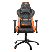 Cougar Armor One Gaming Chair - Orange/Black | Ergonomic Racing Style Gaming Chair