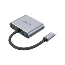 UNITEK D1049A USB-C Hub 4K HDMI VGA PD 100W USB-A for Mac Windows MST Triple Display