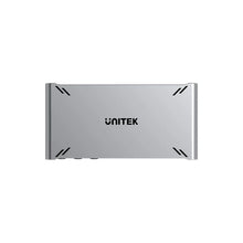UNITEK D1118AGY01-EU USB-C KVM Switch 4K@30Hz HDMI Split-Screen 10Gbps 5-Port USB-A for 2 PCs