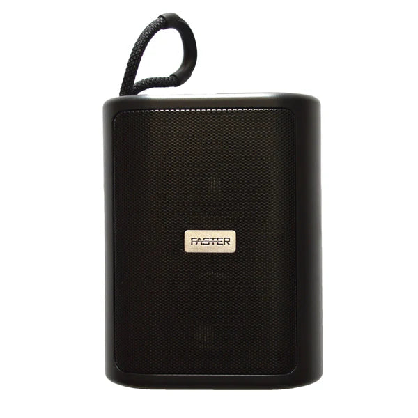 Faster Solar Go 1 Speaker | Solar Charging | 5W Output | Bluetooth | FM | MP3 | Aux | USB | Portable with Flashlight