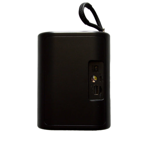 Faster Solar Go 1 Speaker | Solar Charging | 5W Output | Bluetooth | FM | MP3 | Aux | USB | Portable with Flashlight