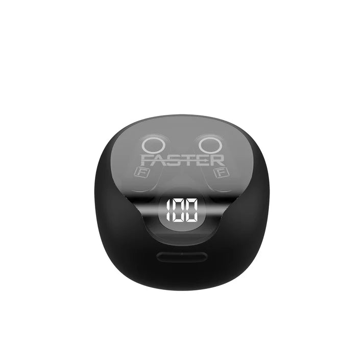 Faster FBT260 Mystic Earbuds | True Wireless Stereo | Clear Sound & Deep Bass | Bluetooth | Touch Controls | Portable Charging Case | Music, Gaming & Calls