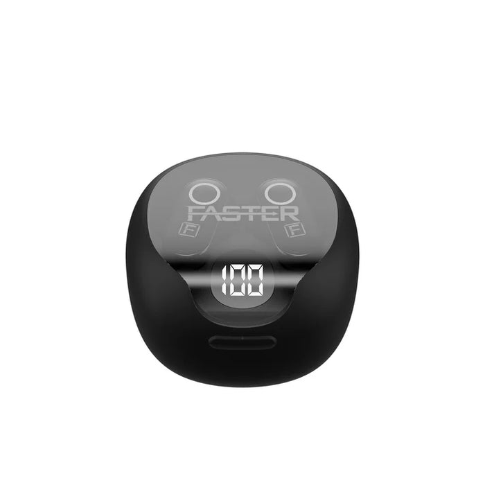 Faster FBT260 Mystic Earbuds | True Wireless Stereo | Clear Sound & Deep Bass | Bluetooth | Touch Controls | Portable Charging Case | Music, Gaming & Calls