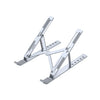 UNITEK OT155SL Foldable Laptop Stand Aluminium 6-Level Adjustable Tilt Portable Anti-Skid for MacBook PC